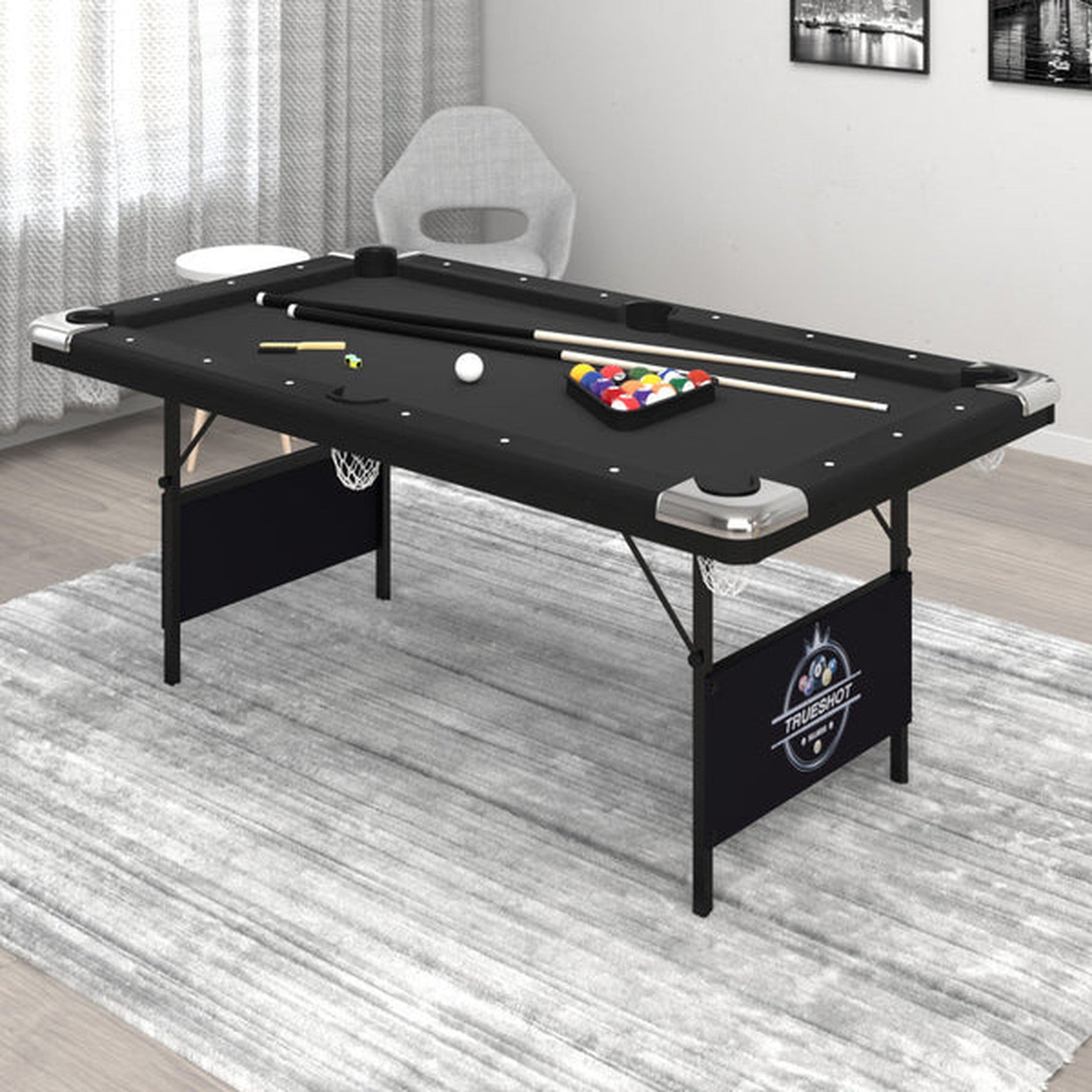 Fat Cat Trueshot 6' Folding Billiard/Pool Table